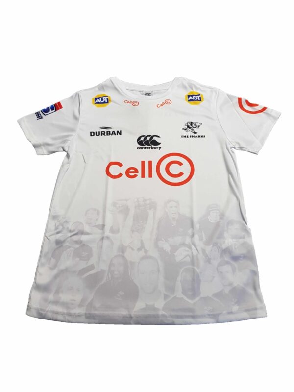 Jersey Kids Sharks Super Rugby 2020 White - Official Merchandise